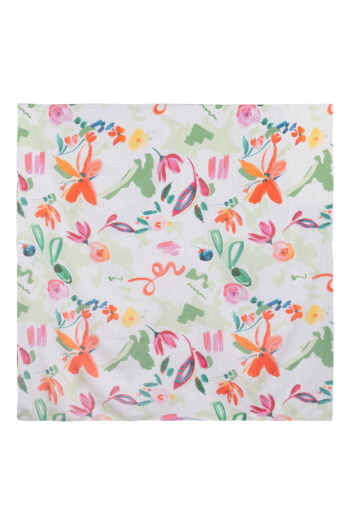 Renkli Desenli Fular